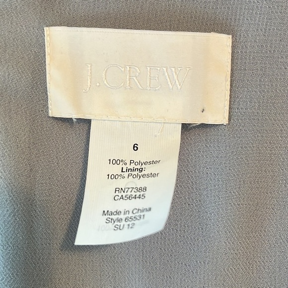 J Crew Women’s gray dress, worn once, size 6. - Picture 6 of 6
